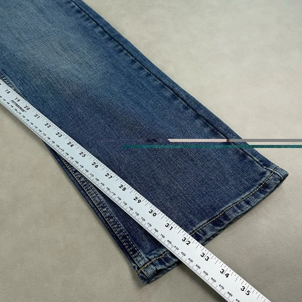 Wrangler 20X Style 44 Mens Slim Straight Leg Jeans Medium Wash 34x32 Western